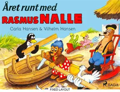 Omslag för Året runt med Rasmus Nalle