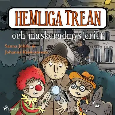 Omslag för Hemliga trean och maskeradmysteriet