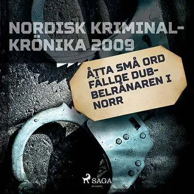 Omslag för Åtta små ord fällde dubbelrånaren i norr