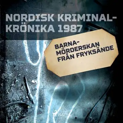 Omslag för Barnamörderskan från Fryksände 