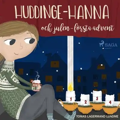 Omslag för Huddinge-Hanna och julen
