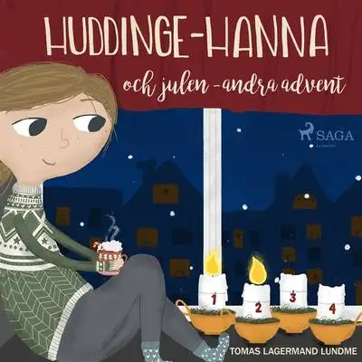 Omslag för Huddinge-Hanna och julen