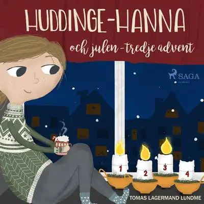 Omslag för Huddinge-Hanna och julen