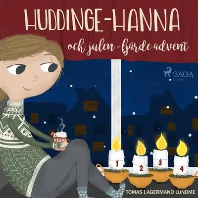 Omslag för Huddinge-Hanna och julen