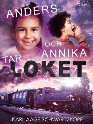 Omslag för Anders och Annika tar loket