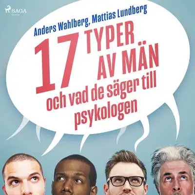 Omslag för 17 typer av män - och vad de säger till psykologen