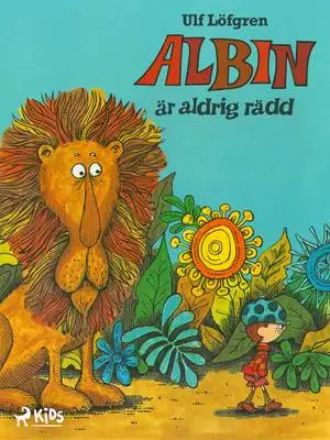 Omslag för Albin är aldrig rädd 