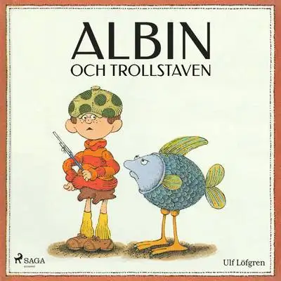 Omslag för Albin och trollstaven 