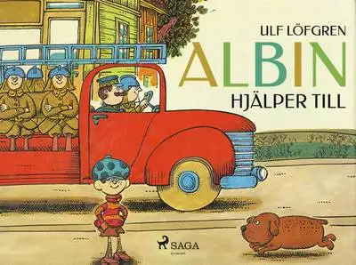 Omslag för Albin hjälper till 