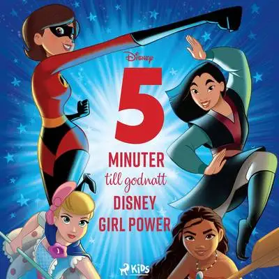 Omslag för 5 minuter till godnatt - Disney Girl Power 