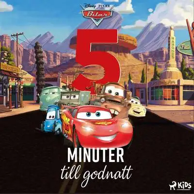 Omslag för 5 minuter till godnatt - Bilar 