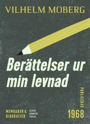 Omslag för Berättelser ur min levnad