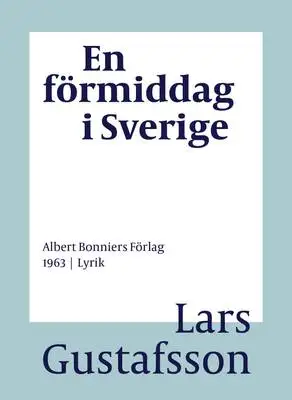 Omslag för En förmiddag i Sverige : Dikter