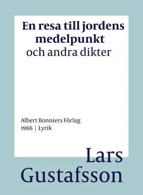 Omslag för En resa till jordens medelpunkt och andra dikter