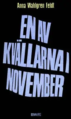 Omslag för En av kvällarna i november : Noveller