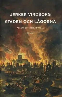 Omslag för Staden och lågorna