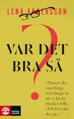 Omslag för Var det bra så?