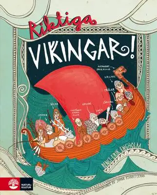 Omslag för Riktiga vikingar!