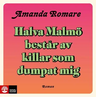Omslag för Halva Malmö består av killar som dumpat mig 