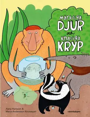 Omslag för Märkliga djur och knasiga kryp 