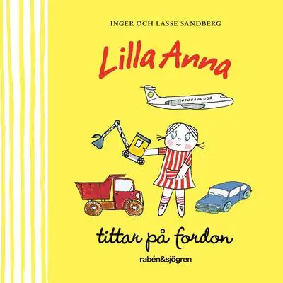 Omslag för Lilla Anna tittar på fordon