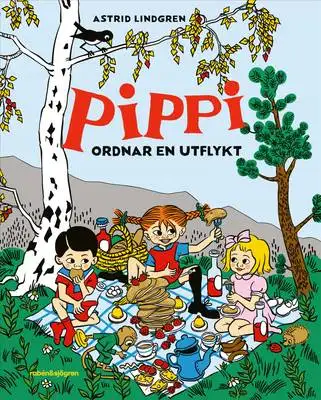 Omslag för Pippi ordnar en utflykt 