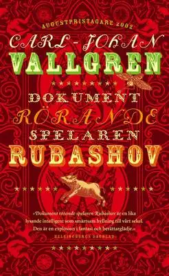 Dokument rörande spelaren Rubashov 
