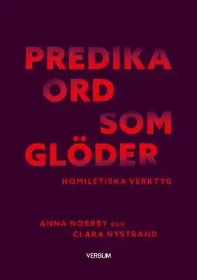 Omslag för Predika ord som glöder 