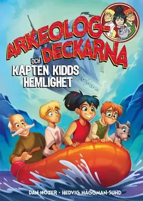 Omslag för Arkeologdeckarna och Kapten Kidds hemlighet