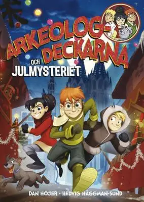 Omslag för Arkeologdeckarna och julmysteriet 