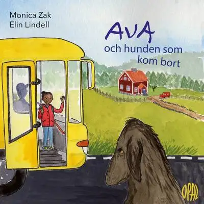 Omslag för Ava och hunden som kom bort