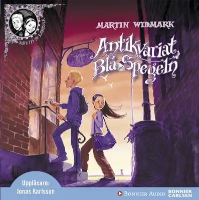Omslag för Antikvariat Blå Spegeln