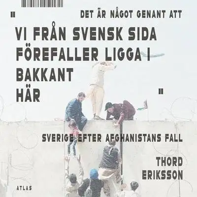 Omslag för "Det är något genant att vi från svensk sida förefaller ligga i bakkant här" 