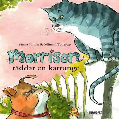 Omslag för Morrison räddar en kattunge
