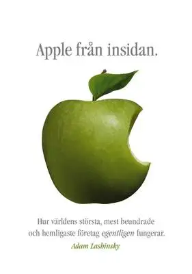 Omslag för Apple från insidan 