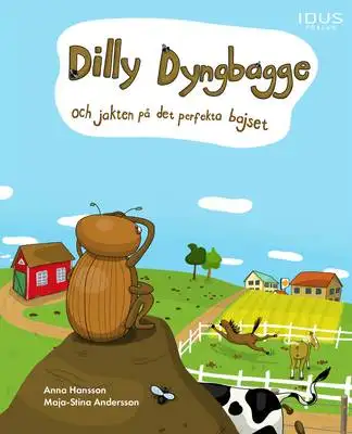 Omslag för Dilly Dyngbagge och jakten på det perfekta bajset 