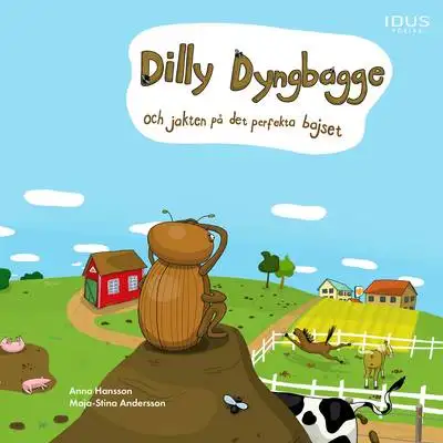 Omslag för Dilly Dyngbagge och jakten på det perfekta bajset 