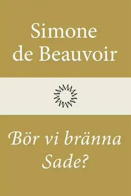 Omslag för Bör vi bränna Sade?