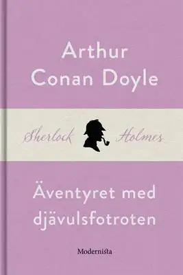 Omslag för Äventyret med djävulsfotroten (En Sherlock Holmes-novell)