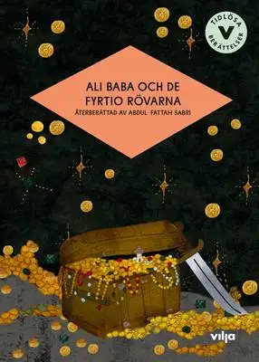 Omslag för Ali Baba och de fyrtio rövarna (lättläst)