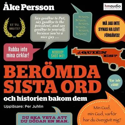 Omslag för Berömda sista ord
