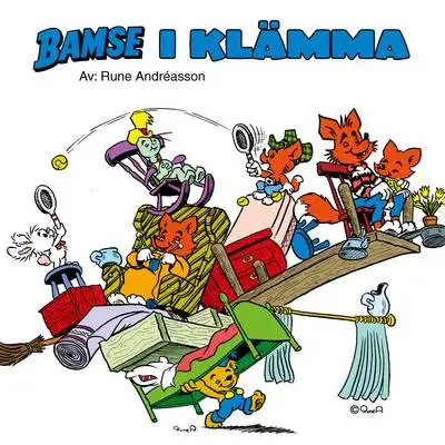 Omslag för Bamse i klämma