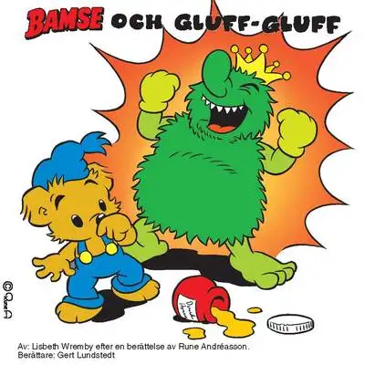 Omslag för Bamse och Gluff-Gluff