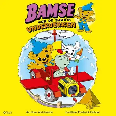 Omslag för Bamse och de sju nya underverken