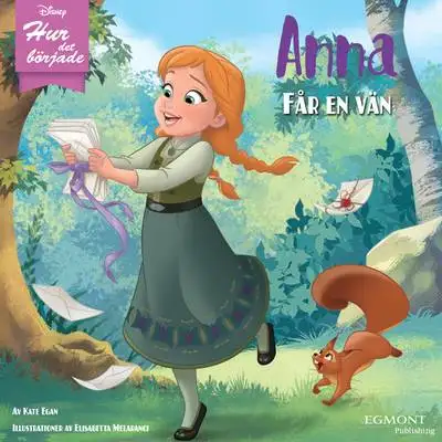 Omslag för Anna får en vän 
