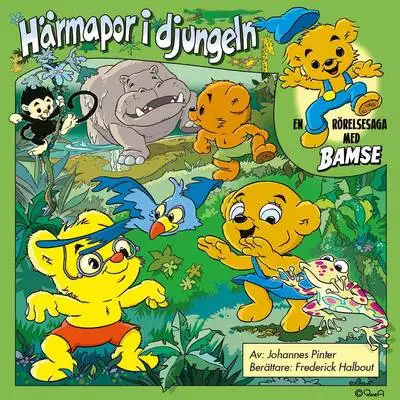 Omslag för Bamse - Härmapor i djungeln 