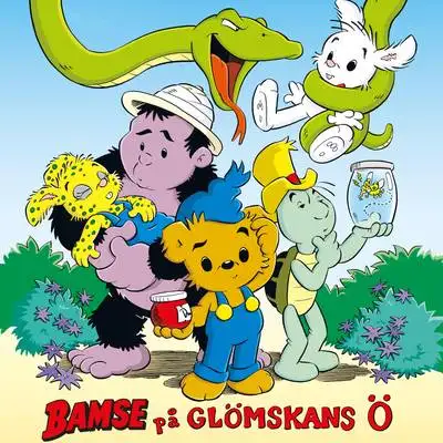 Omslag för Bamse på Glömskans ö 