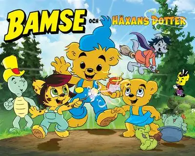Omslag för Bamse och Häxans dotter 