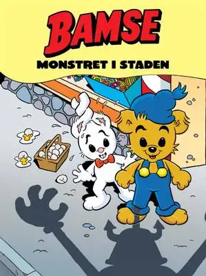 Omslag för Bamse Monstret i staden (Läs & lyssna) 