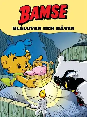 Omslag för Bamse Blåluvan och räven  (Läs & Lyssna) 